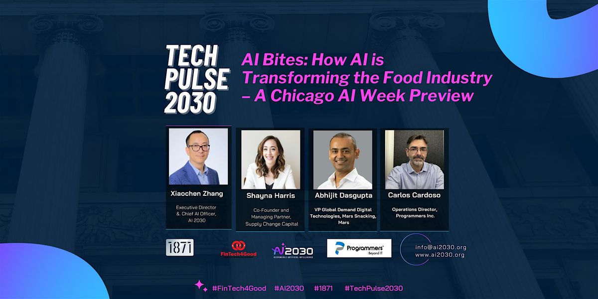 AI Bites: How AI is Transforming the Food Tech\u2013 Chicago AI Week Preview