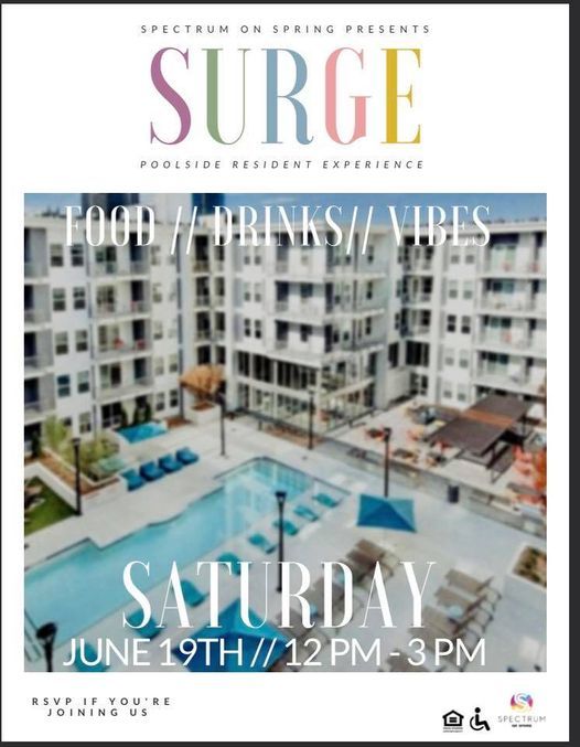 SURGE Poolside Resident Experience