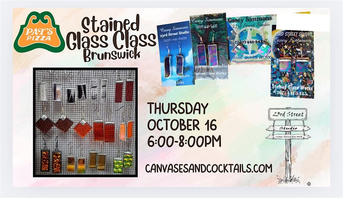 Canvases & Cocktails- Stained Glass