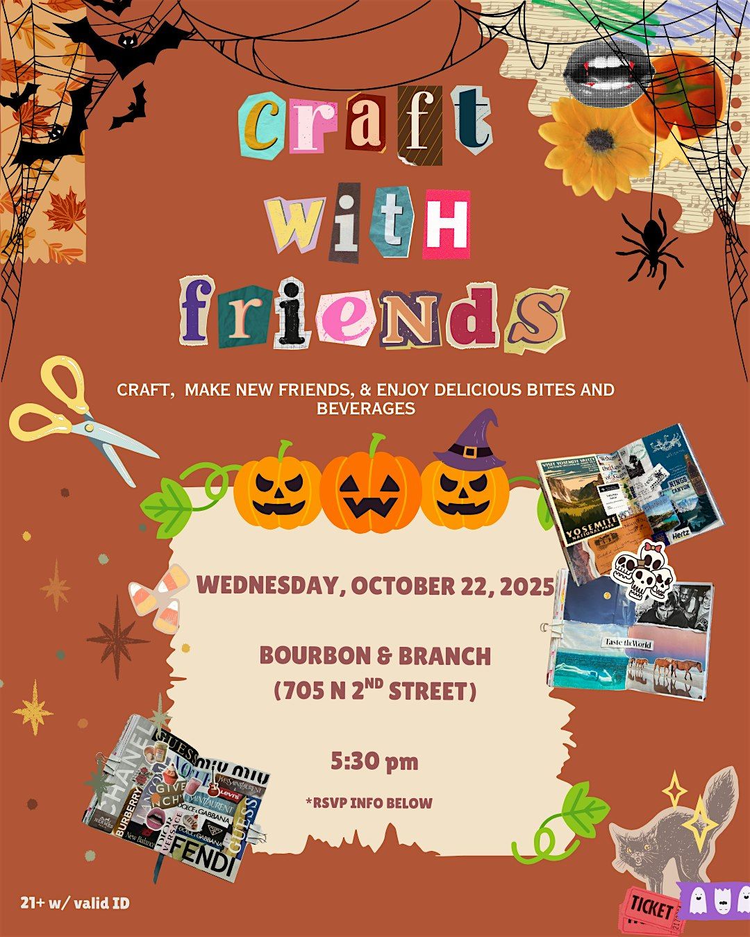 Craft With Friends *HALLOWEEN EDITION*