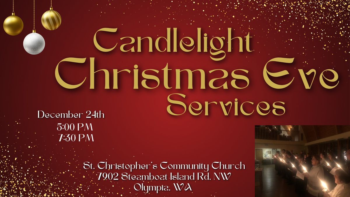 Candlelight Christmas Eve Services