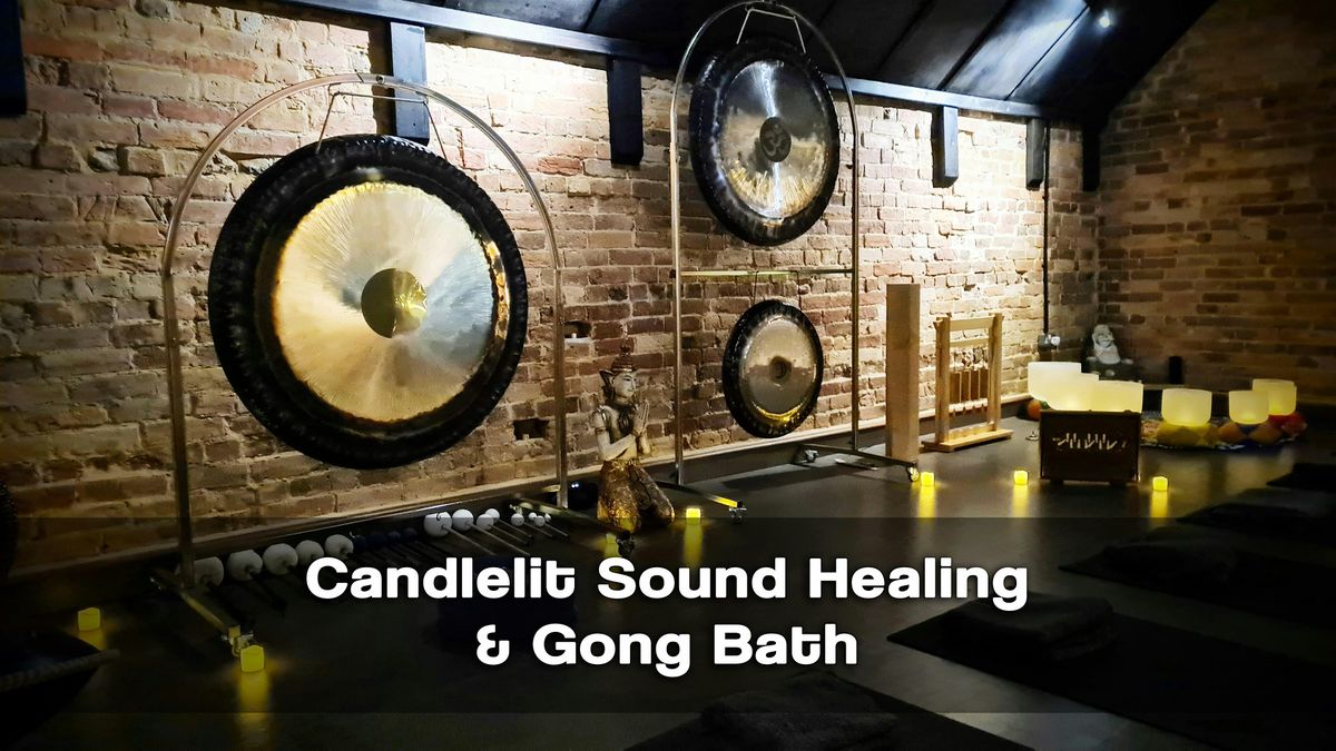 Recharge and re-energise candle lit sound journey & gong bath - Bournemouth