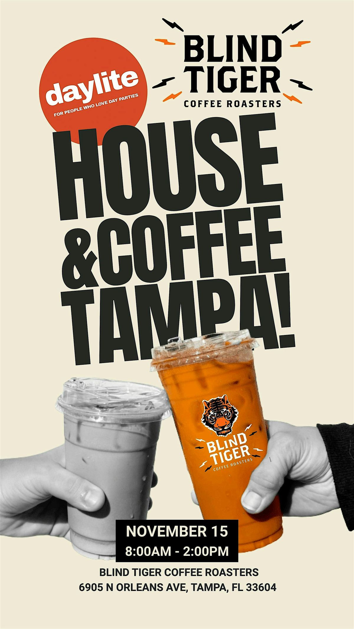 House & Coffee Tampa - Nov 15 - Blind Tiger Coffee Roasters