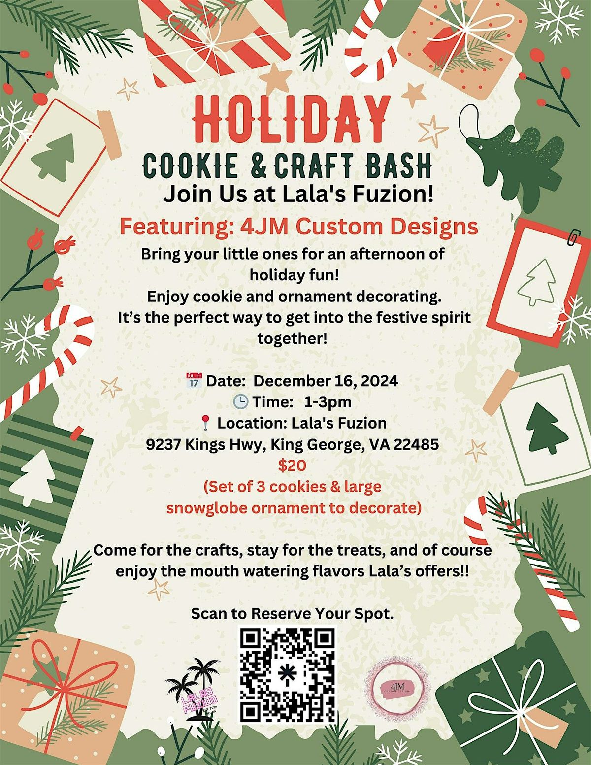 Holiday Cookie & Craft Bash