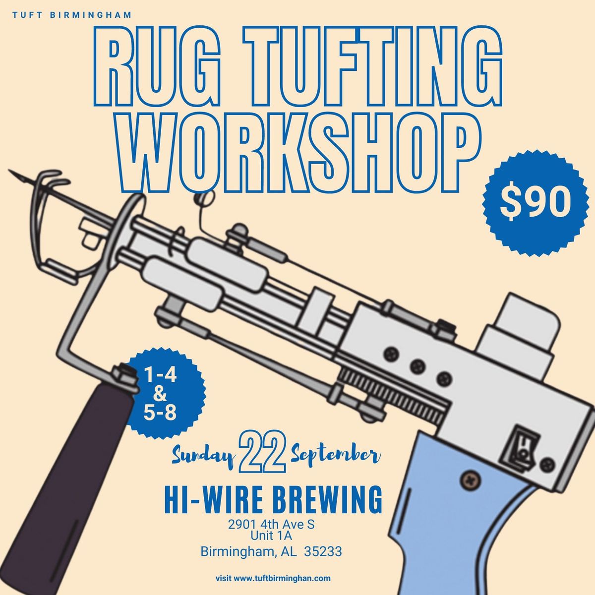 Tap into Tufting: Rug Tufting Workshop