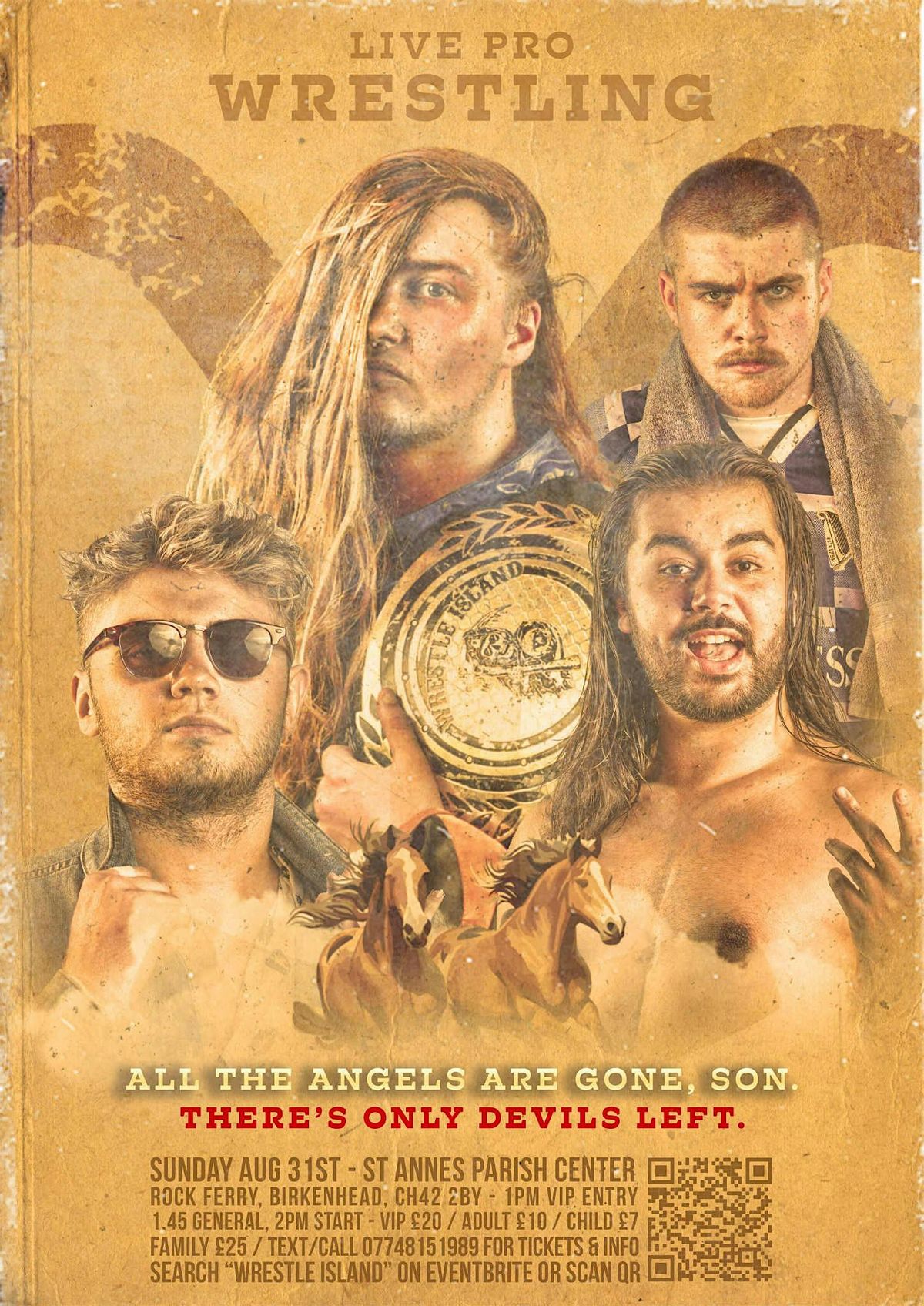 Wrestle Island : All The Angels Are Gone Son