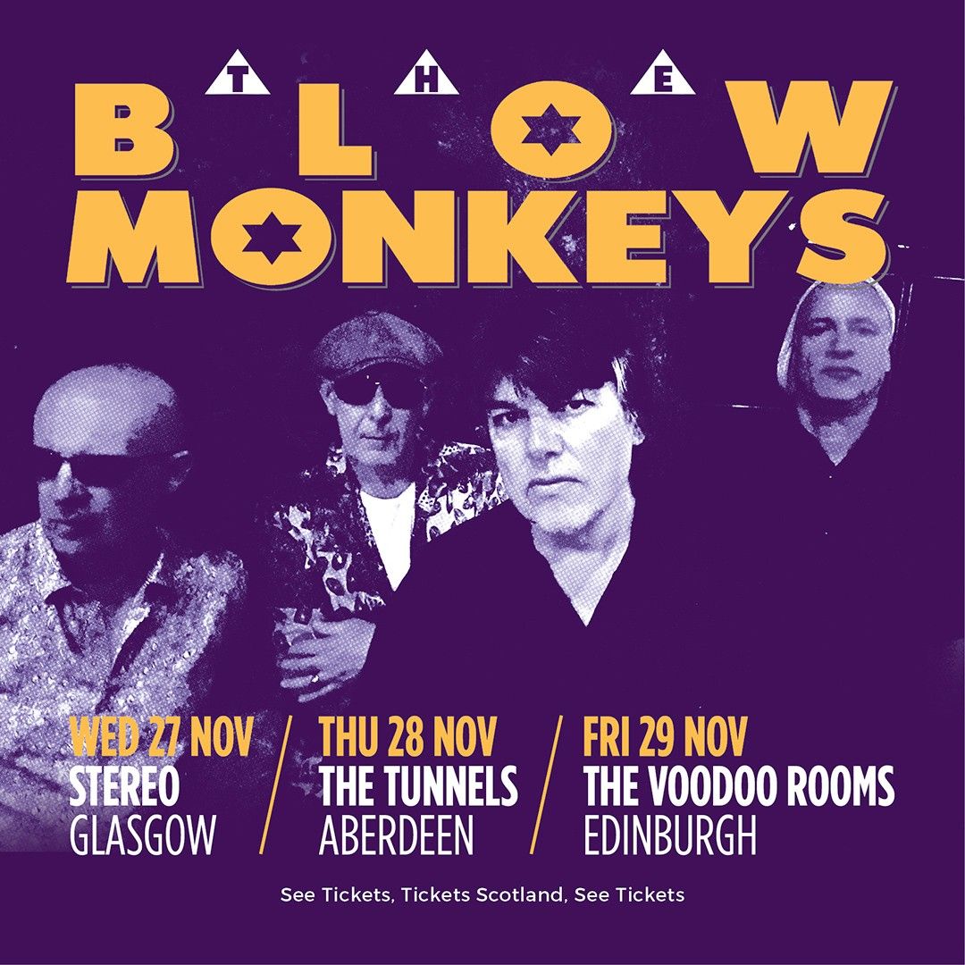 The Blow Monkeys \/ The Tunnels \/ Aberdeen \/ 28.11.24