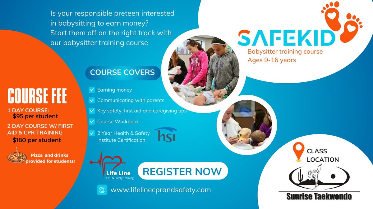 Maricopa Safe Kids Babysitter Training Course