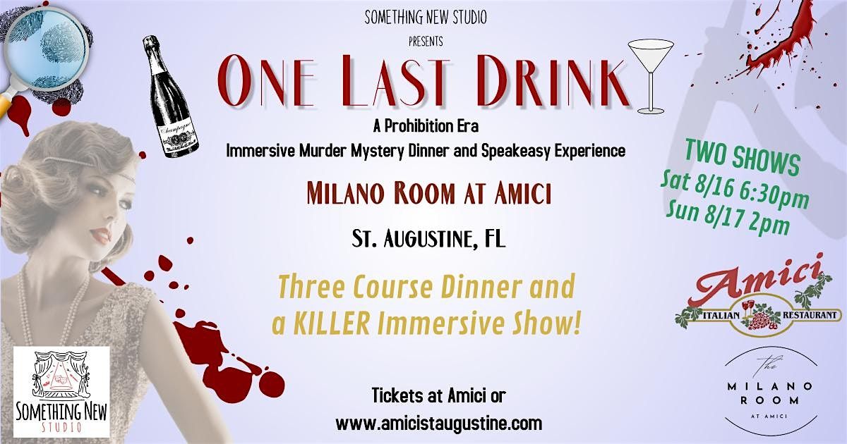 M**der Mystery Dinner - 1920's Speakeasy
