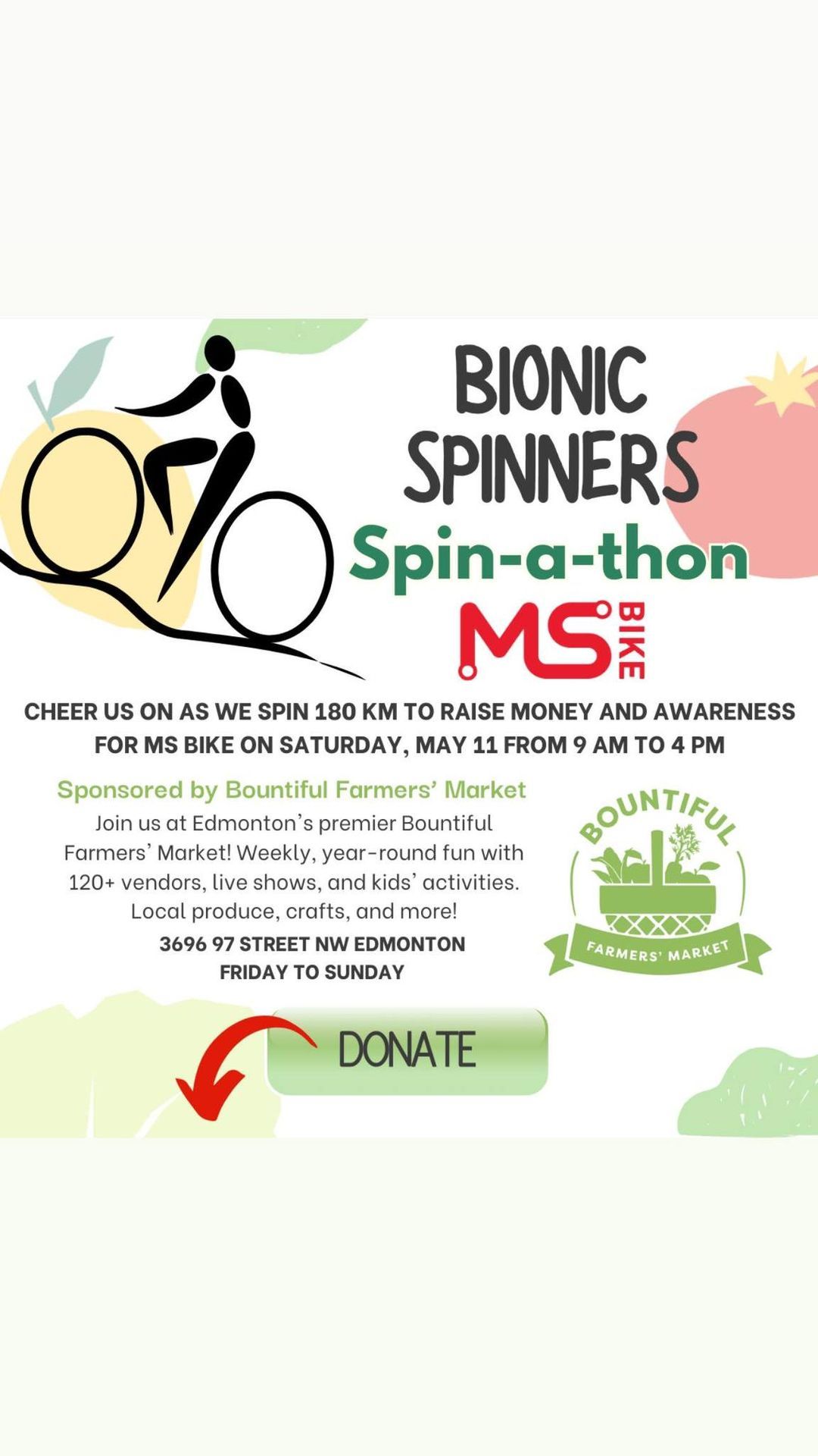 Bionic Spinners Spin-A-Thon