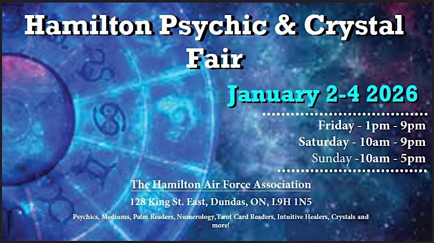 Hamilton \/ Dundas Psychic & Crystal Fair