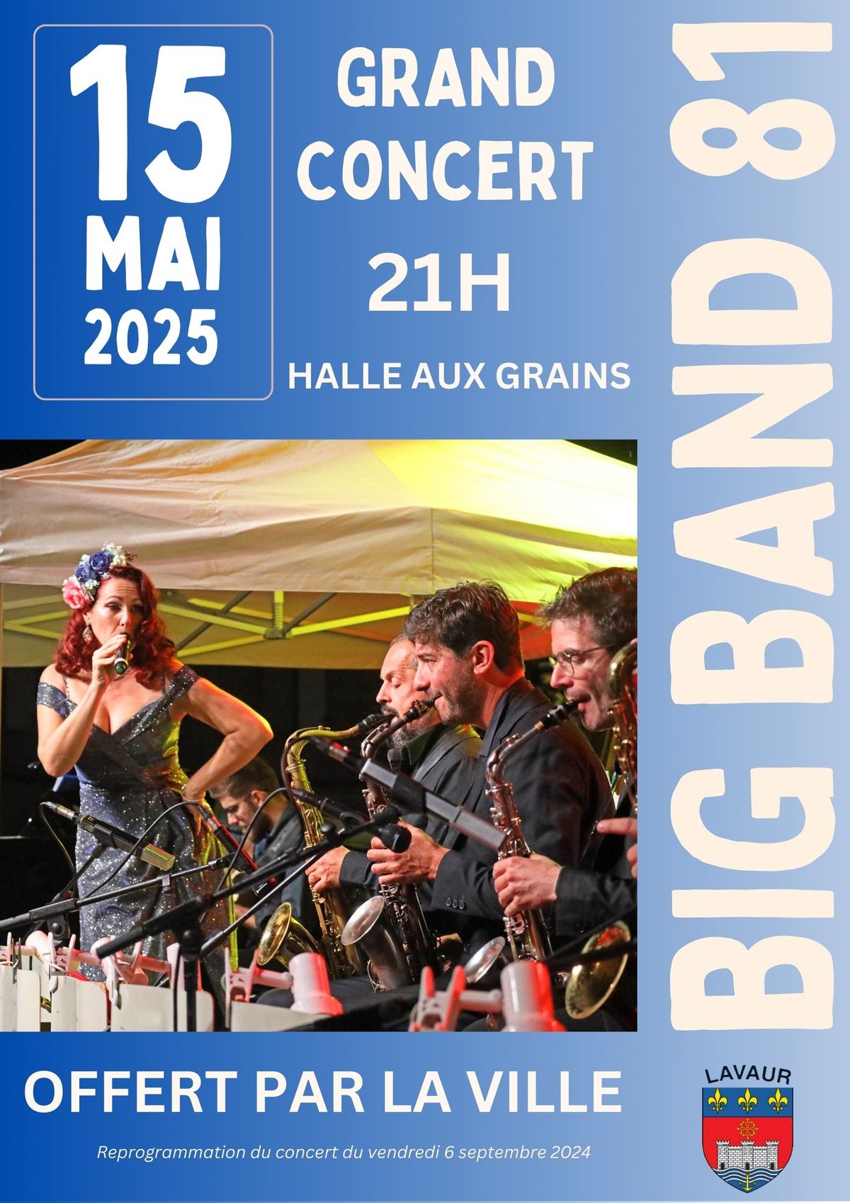 Grand concert gratuit du Big Band 81