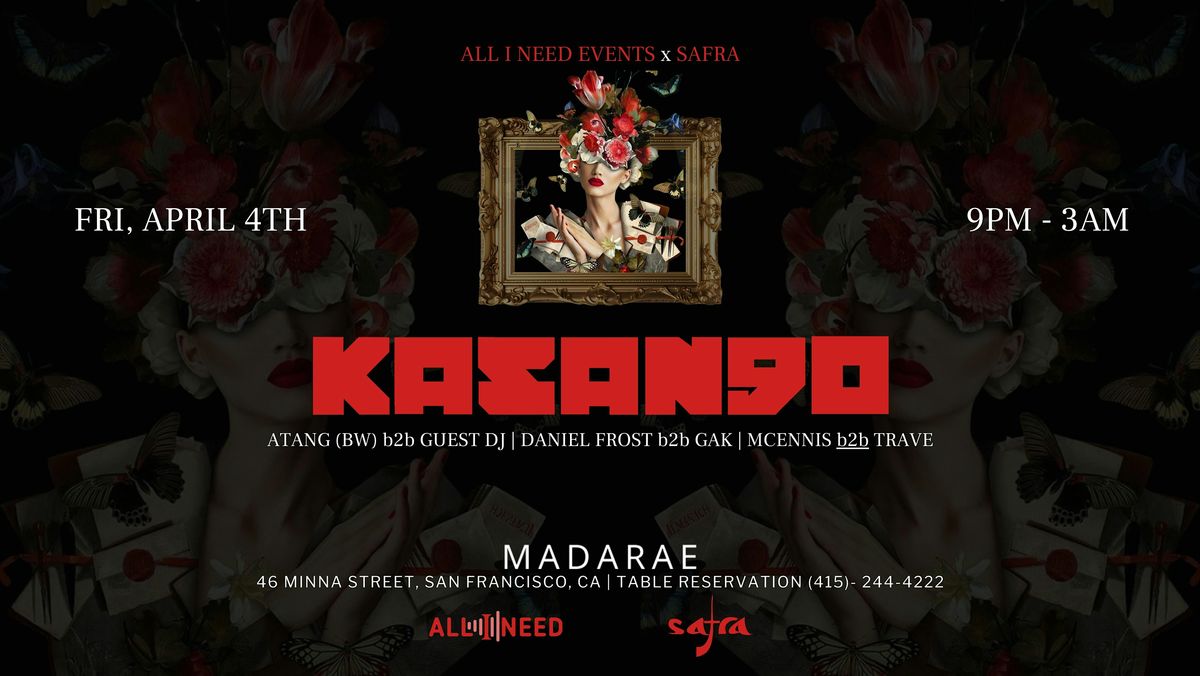 KASANGO [Afro  House] at MadaRae