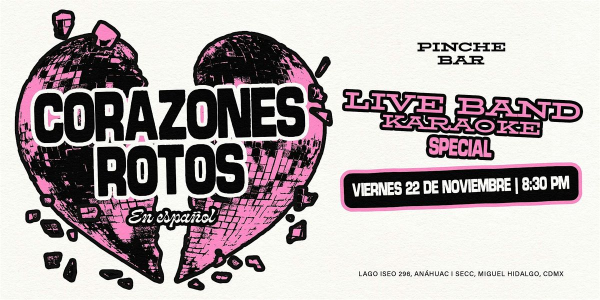 Live Band Karaoke en espa\u00f1ol | Corazones Rotos Vol. 2