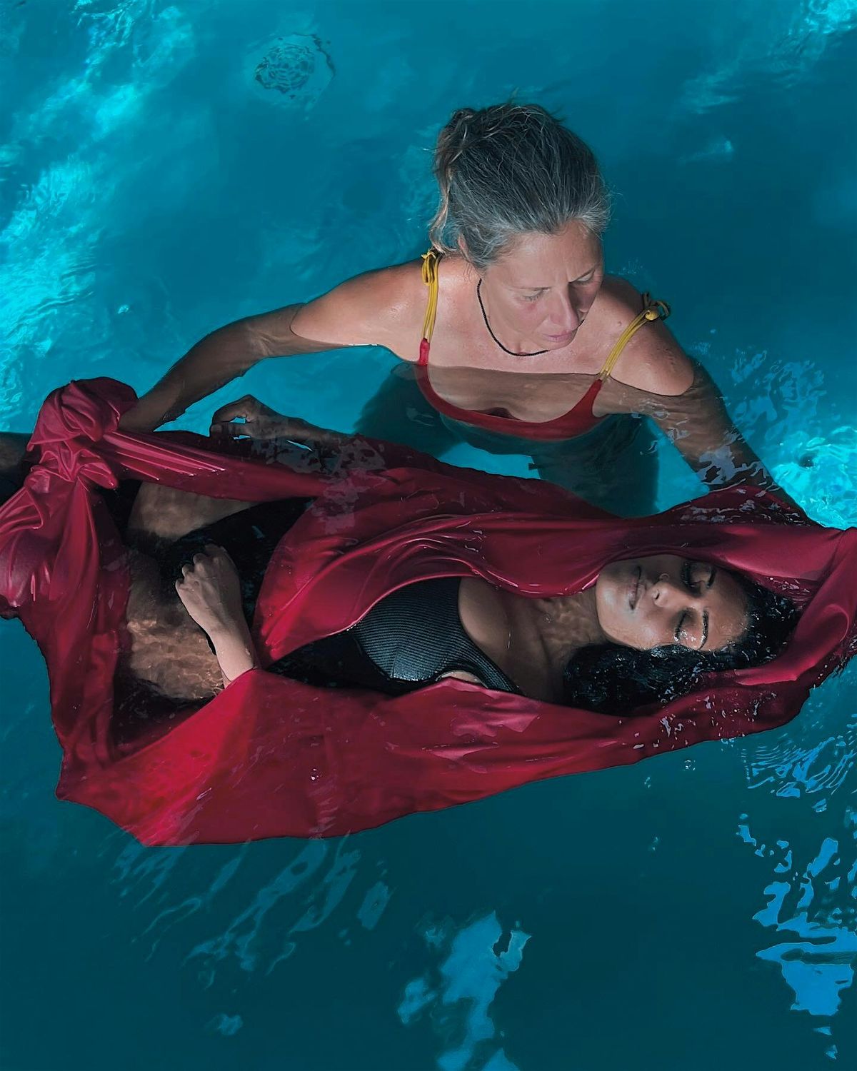 Water Rebozo: Into the Womb Within