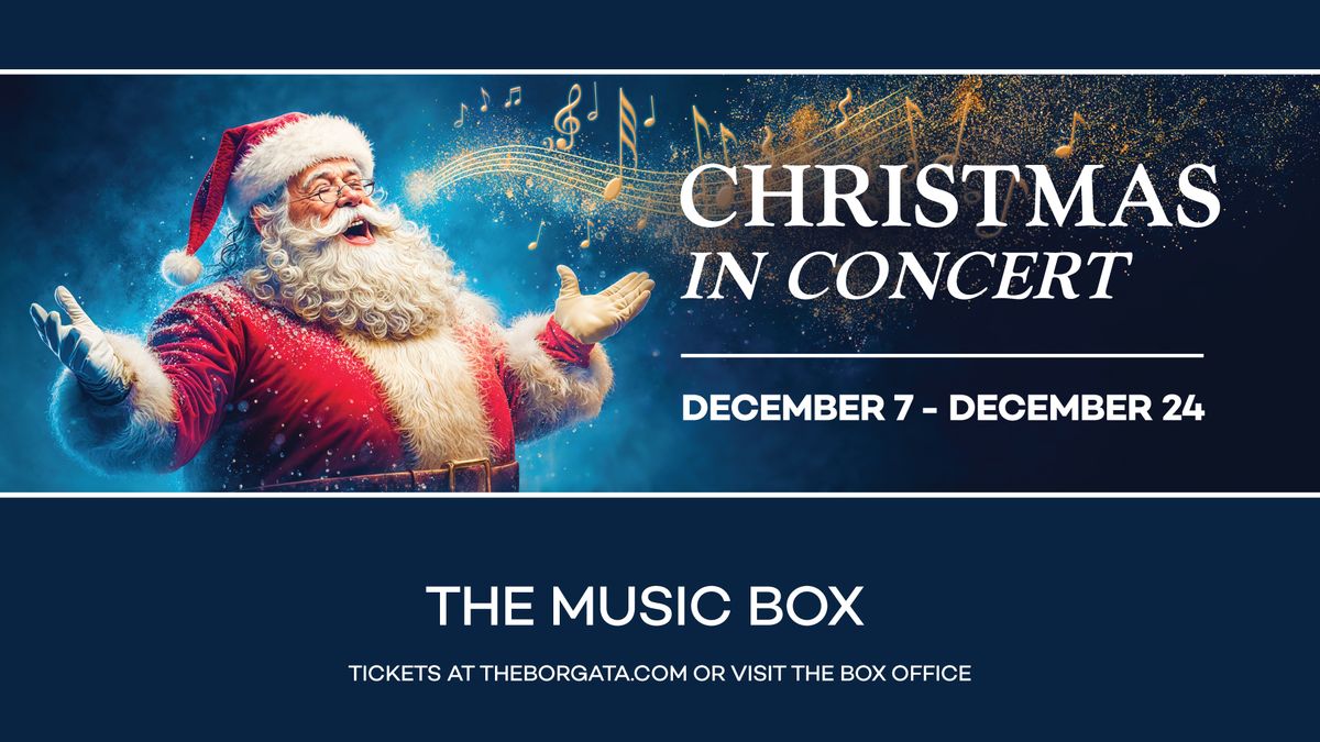 Christmas in Concert at The Music Box in Atlantic City 