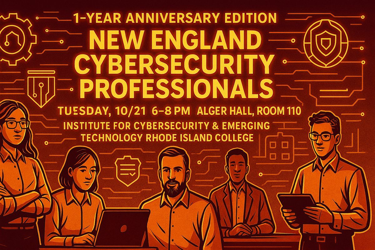 New England Cybersecurity Professionals October Meetup