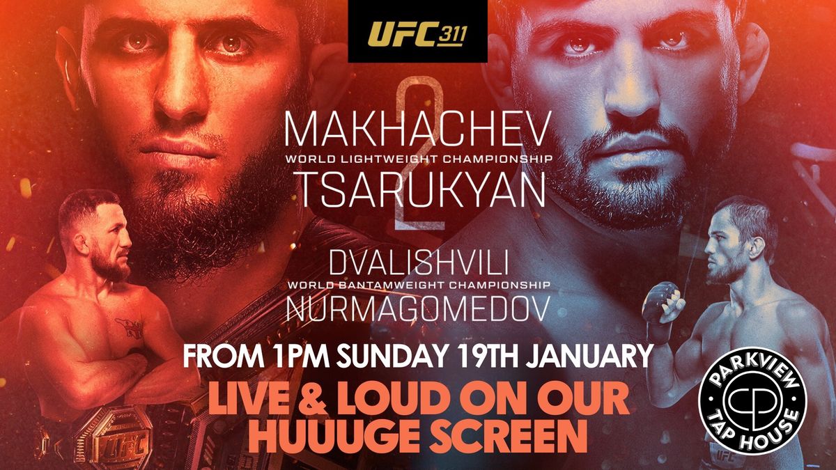 UFC311 MAKHACHEV VS TSARUKYAN WORLD LIGHTWEIGHT CHAMPIONSHIP