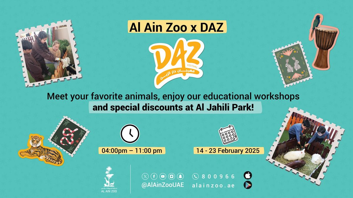 Al Ain Zoo X DAZ\ud83e\udd29\u2728