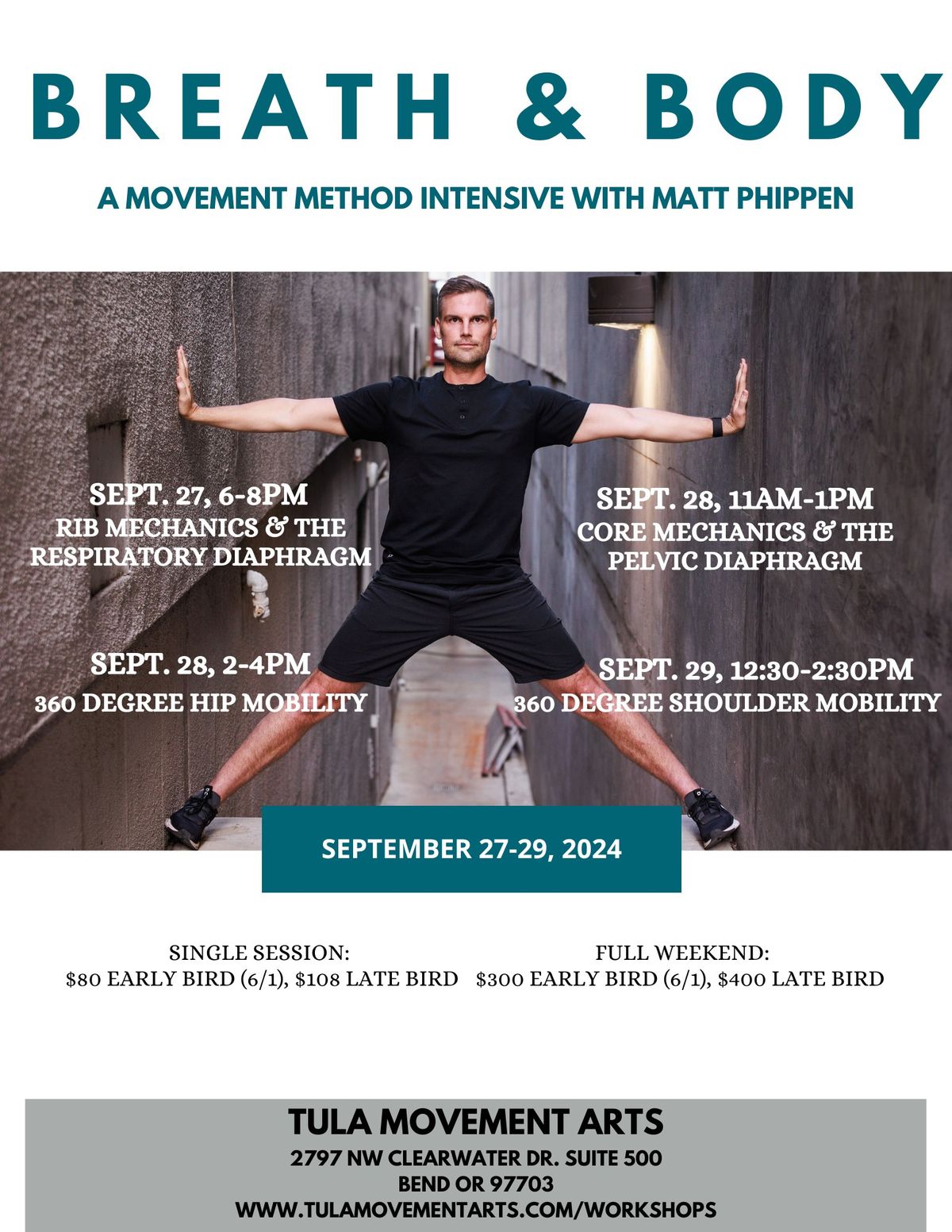 Breath & Body: Functional Movement Weekend Intensive with Matt Phippen