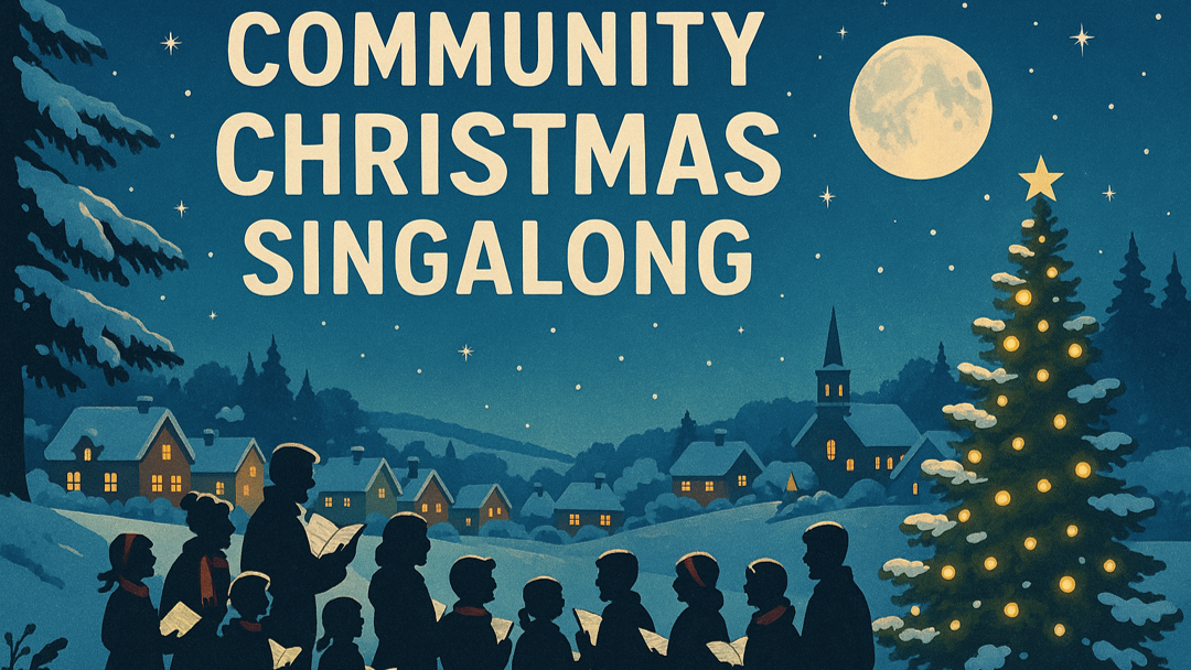 Young Men and Young Women Christmas Caroling