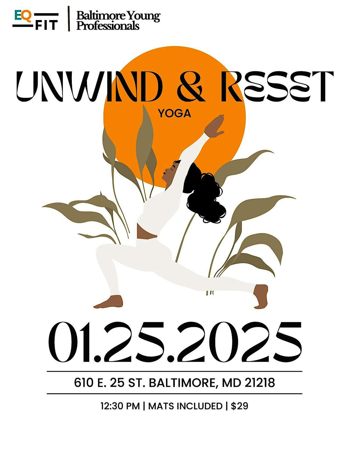 Baltimore Young Professionals: Unwind & Reset Yoga