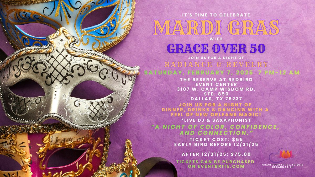 Grace Over 50 Mardi Gras Gala