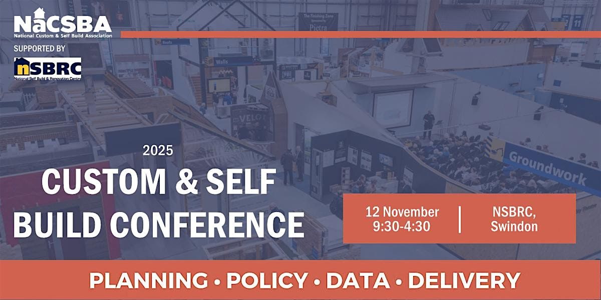 NaCSBA's Custom and Self Build Conference 2025