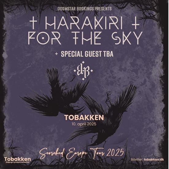 Harakiri For The Sky - special guest: E-L-R | Tobakken, Esbjerg