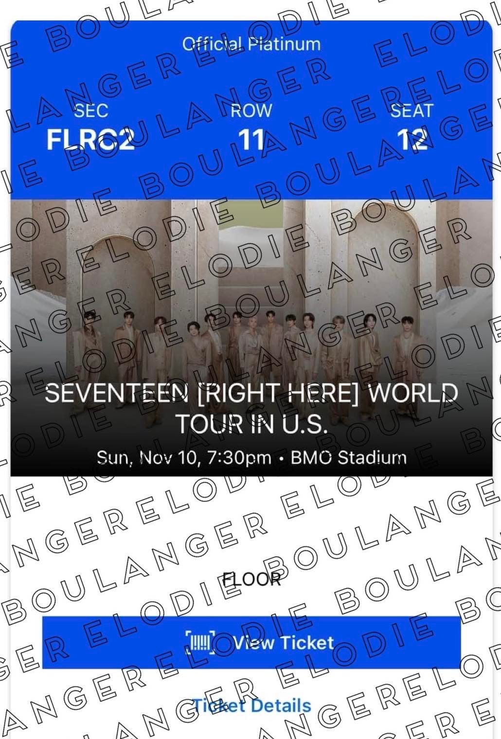 Seventeen LA Concert Tickets