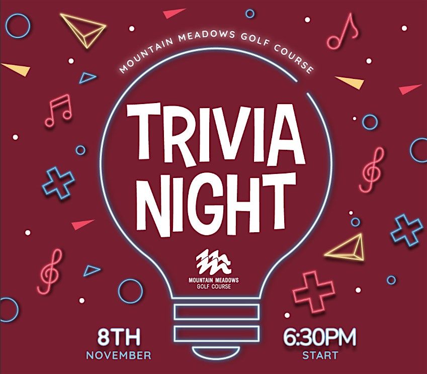 Tuesday Trivia Night's