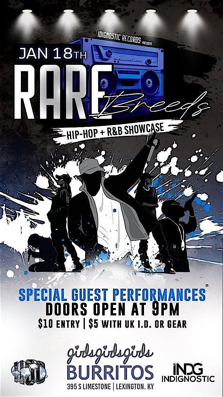 Rare Breeds Hip-Hop & RnB Showcase