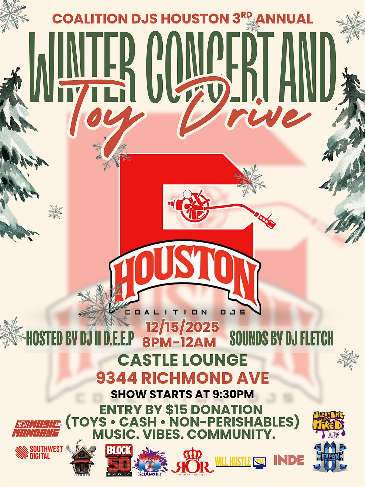 WINTER CONCERT AND TOY DRIVE