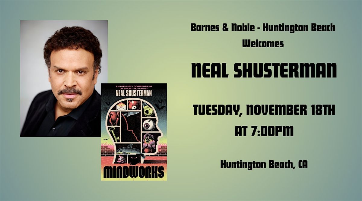 Neal Shusterman celebrates MINDWORKS at Barnes & Noble - Huntington Beach