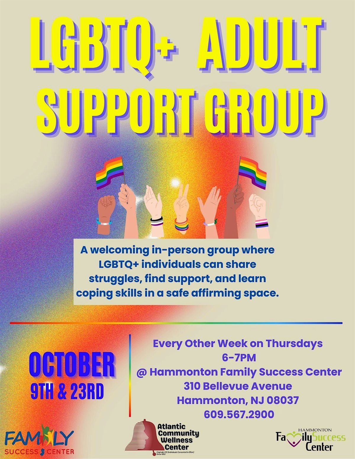 October LGBTQ Support Group