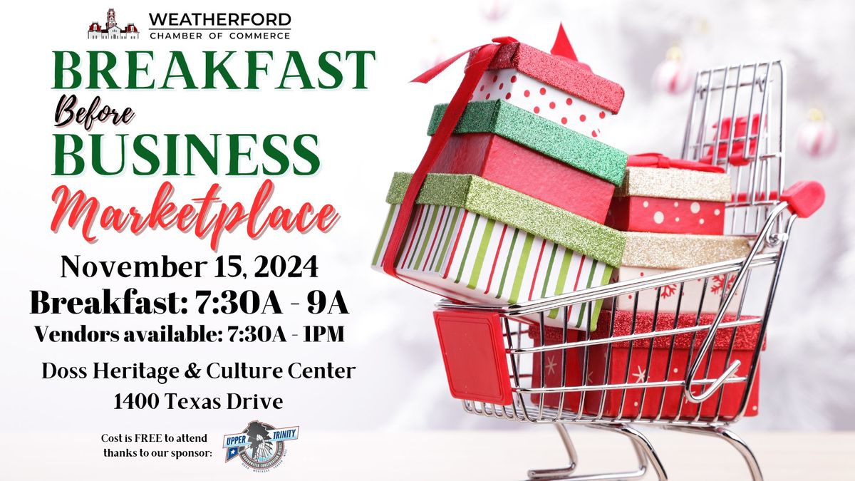 Weatherford Chamber Holiday Marketplace 