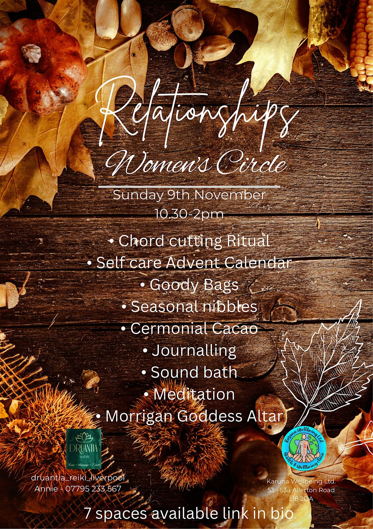 Relationships Women's Circle