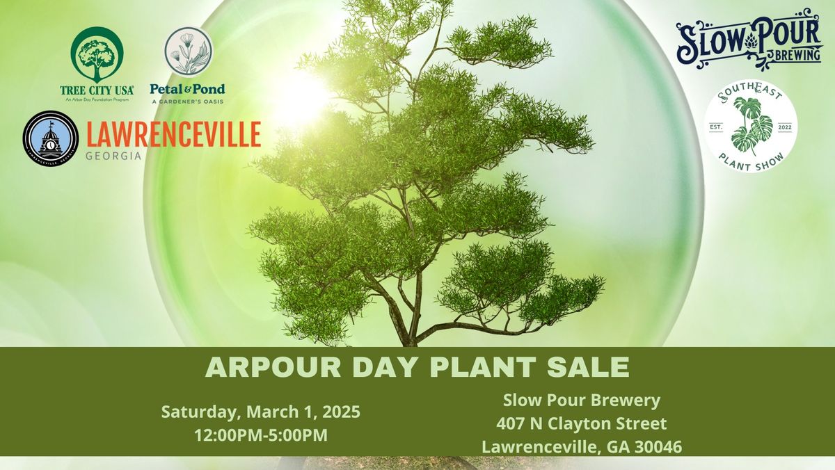 ArPour Day Plant Sale