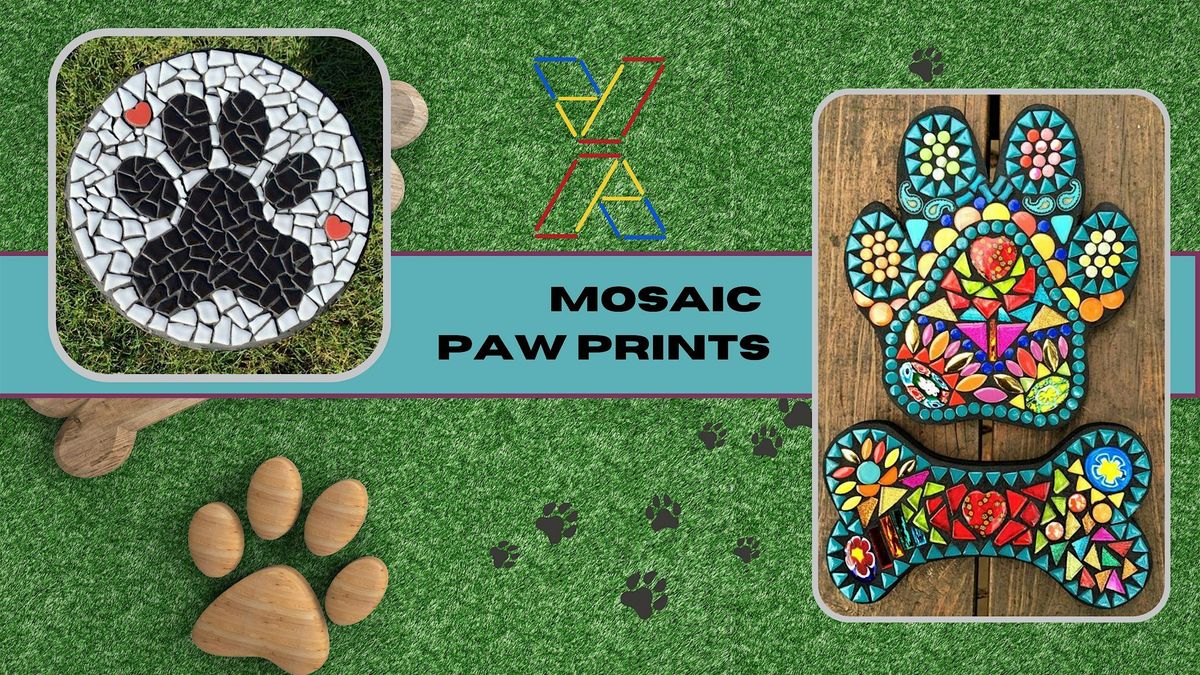Mosaic Paw Print Workshop