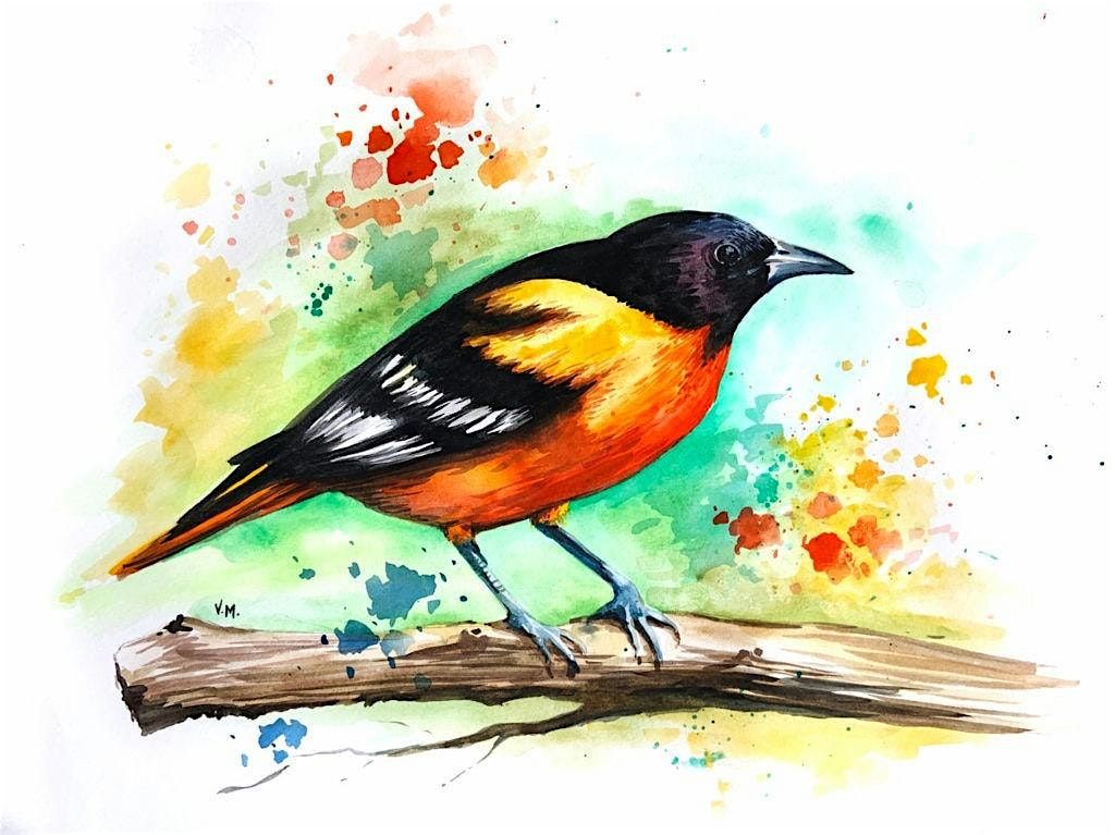 Watercolor Workshop: Bright Bird