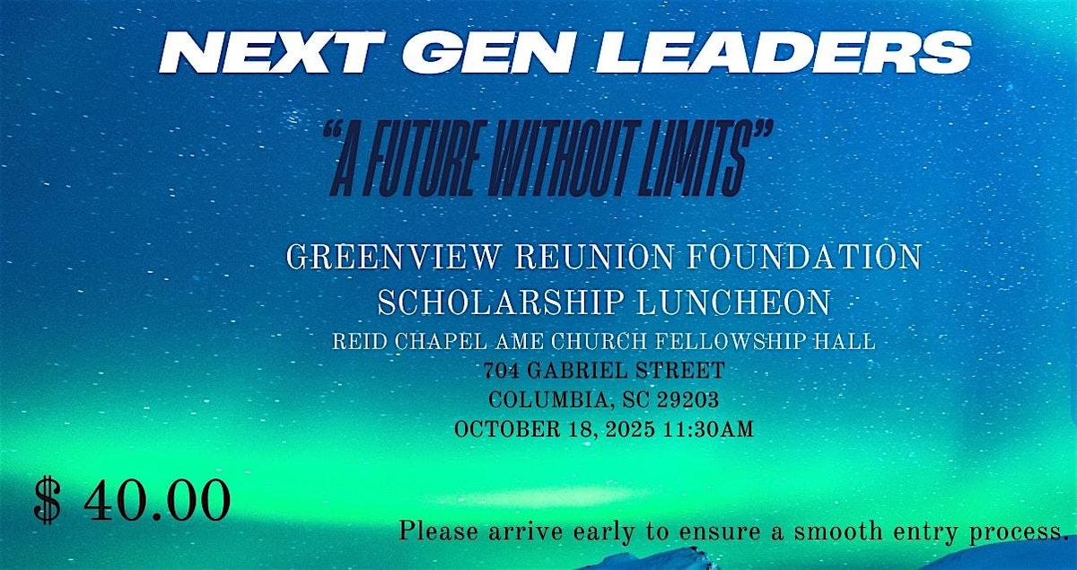 Greenview Reunion Foundation Scholarship Luncheon