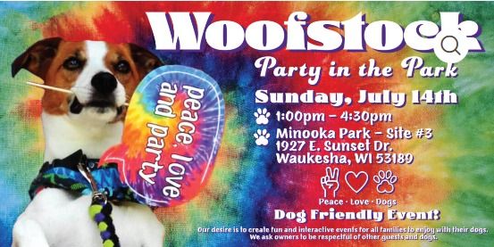 Woofstock Party In the Park - Sunday, July 14