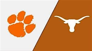 Texas Longhorns vs. Clemson Tigers