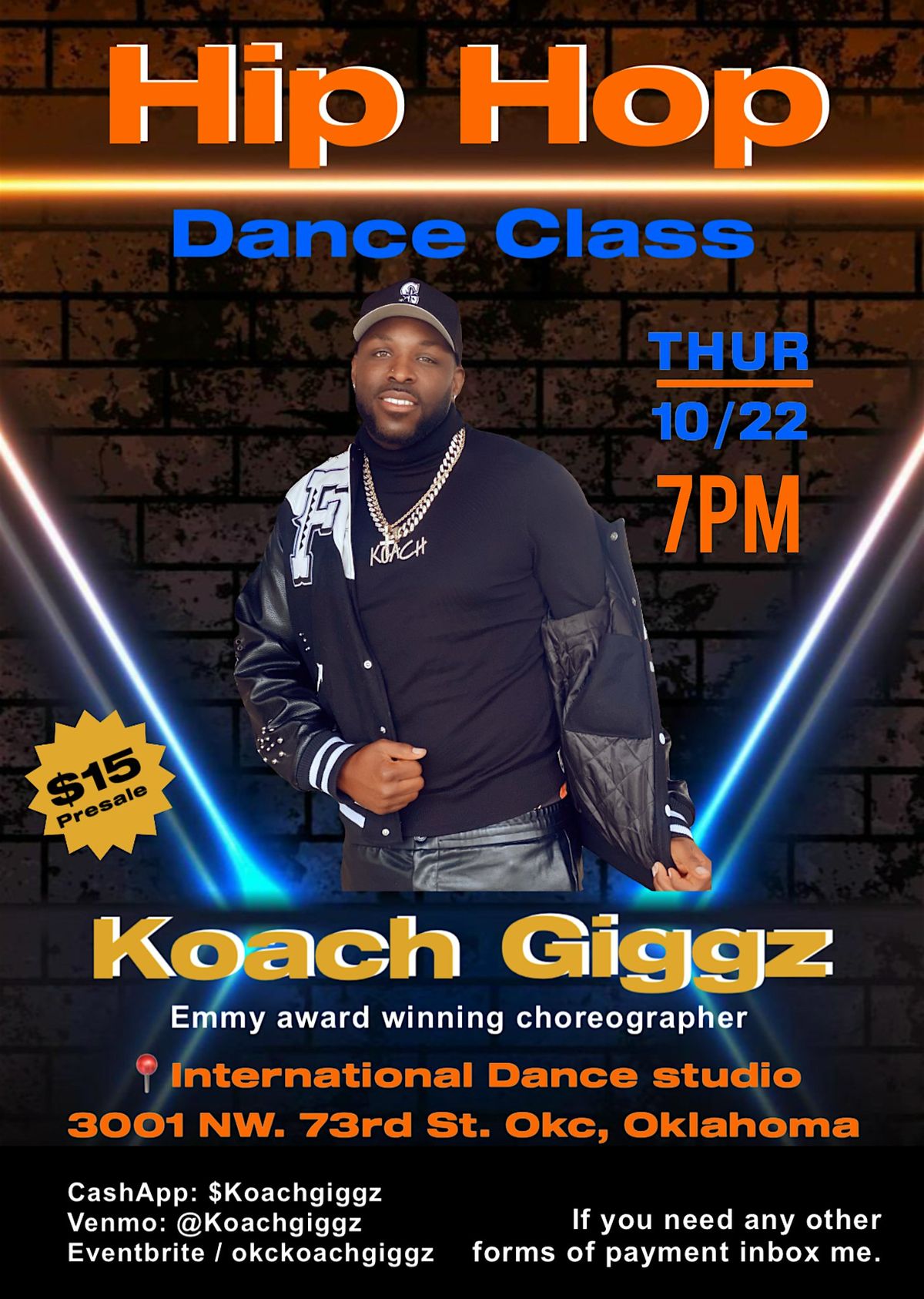 OKC HIP HOP CLASS WIT KOACH GIGGZ