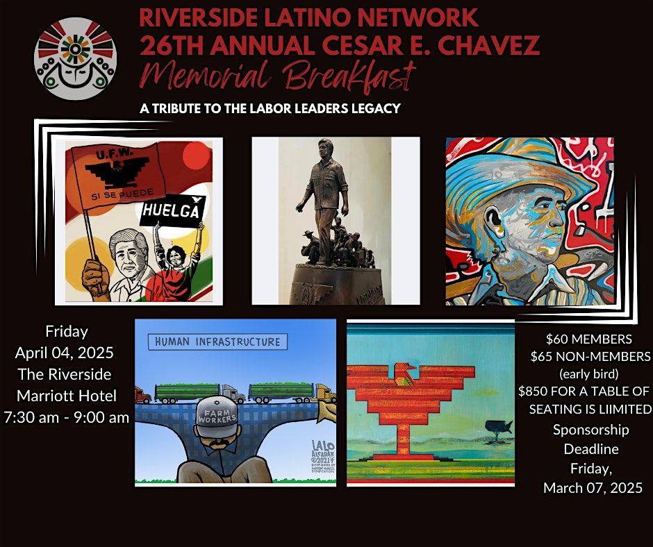 26th Annual Cesar E. Chavez Memorial Breakfast