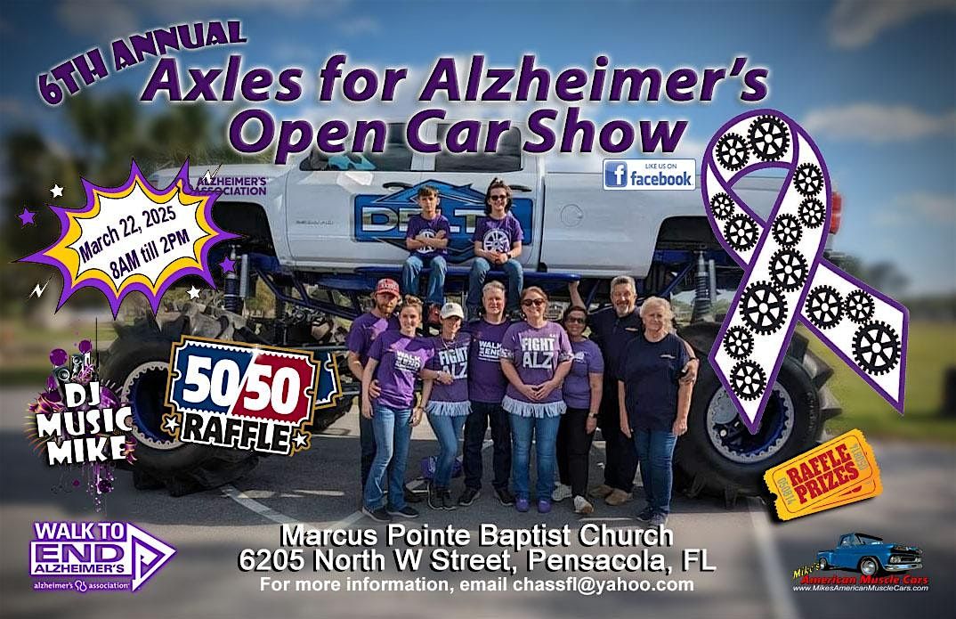 6th Annual Axles for Alzheimer's and The Kids Car Show