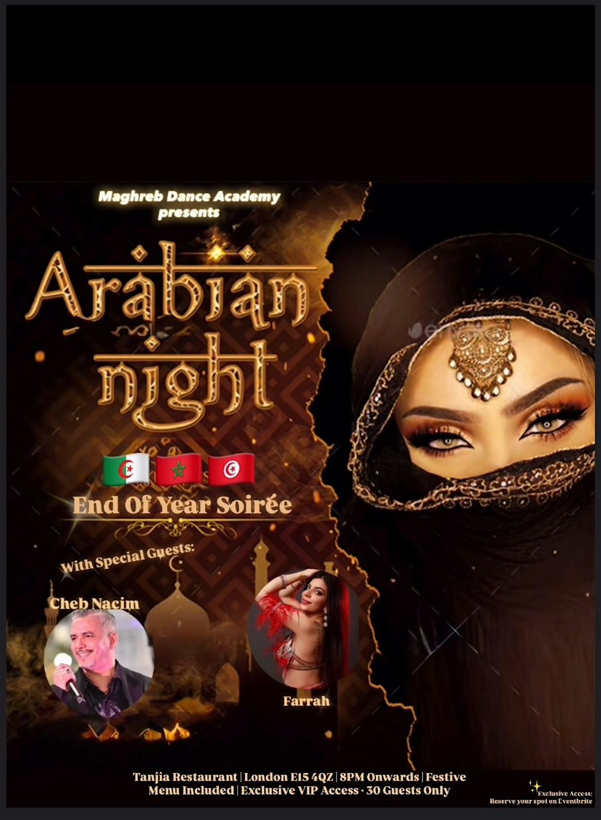 Maghreb Dance Academy Presents: Arabian Night \u2013 End of Year Soir\u00e9e