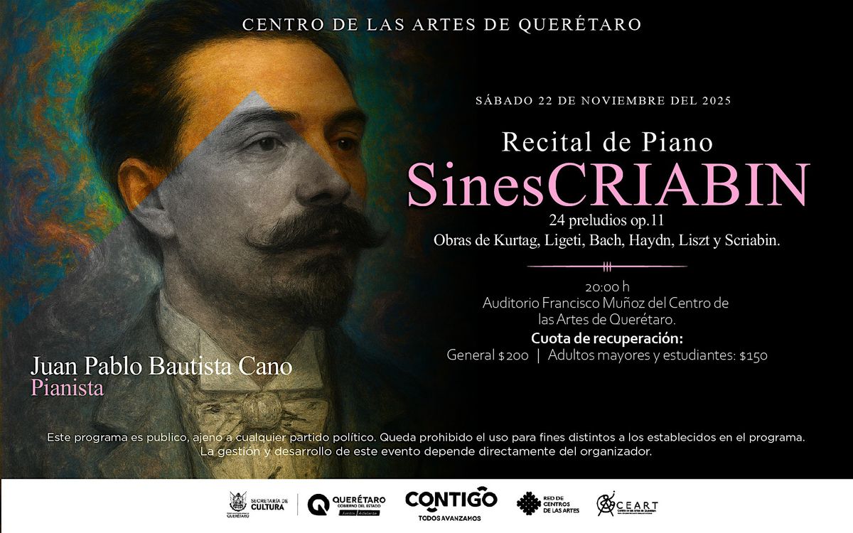 Recital de Piano SinesCRIABIN