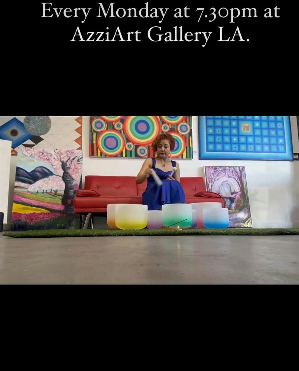 Sound Healing. Sound Bath, Art Healing, and Meditation at AzziArt Gallery