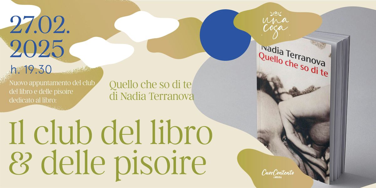 IL CLUB DEL LIBRO E DELLE PISOIRE